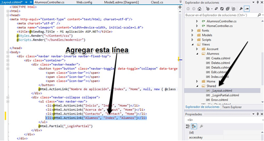 TUTORIAL: CRUD Con MVC Y Entity Framework – DW Training